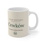 Kubek ceramiczny "Atlas Historii" - Cewków, drewniana cerkiew