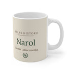 Kubek ceramiczny "Atlas Historii" - Narol, pałac