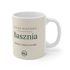 Kubek ceramiczny "Atlas Historii" - Basznia, drewniana cerkiew