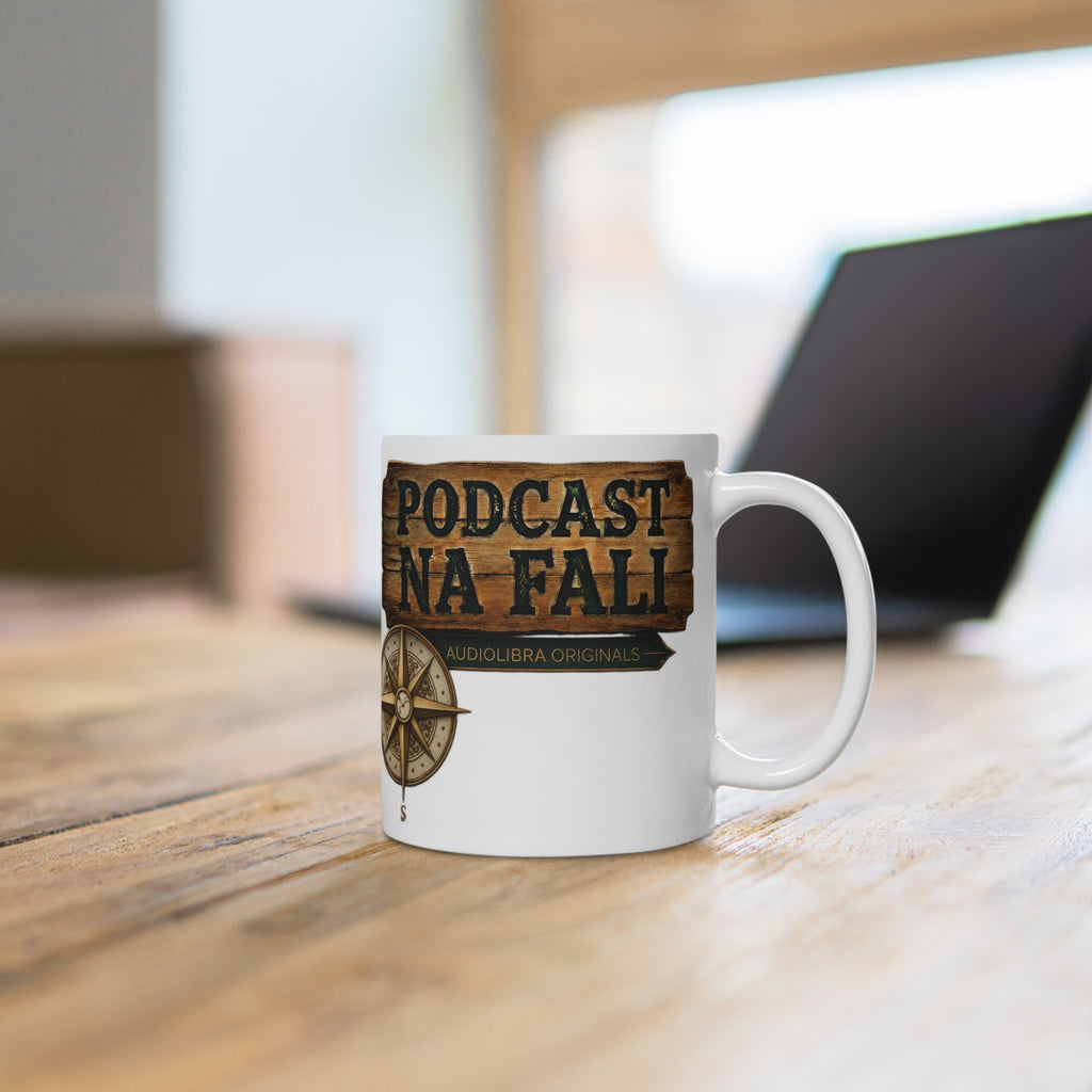 Kubek Ceramiczny Podcast na Fali — Latarnia Morska Darłowo