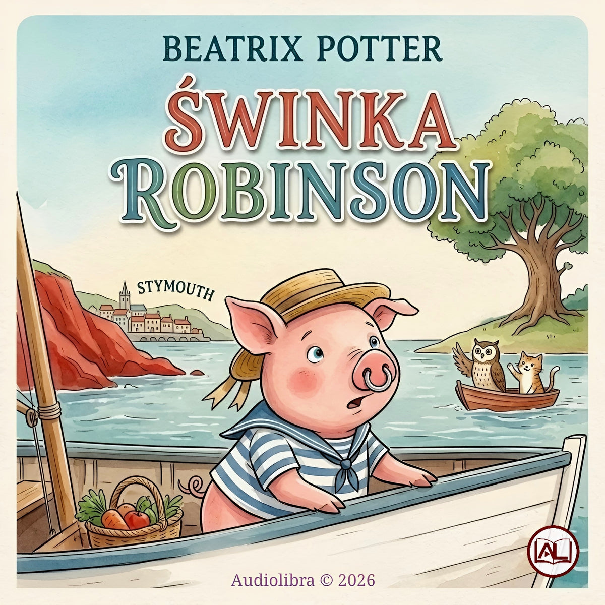 Świnka Robinson 🐷 Beatrix Potter ⛵ Audiobook PL 🇵🇱
