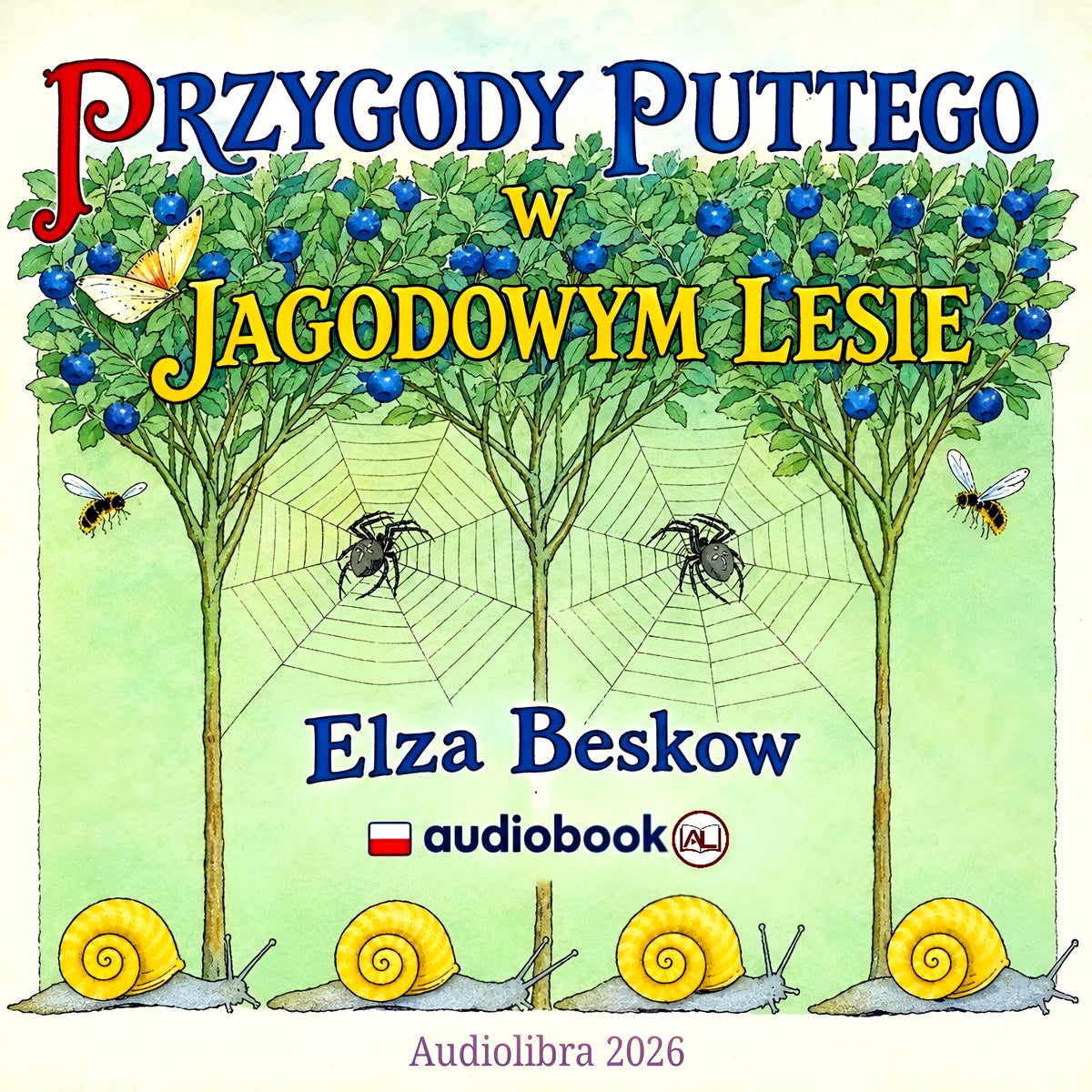 Przygody Puttego w Jagodowym Lesie 🌳 Elza Beskow 🧚 Audiobook PL 🇵🇱